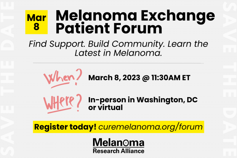 Melanoma Exchange Patient Forum 2